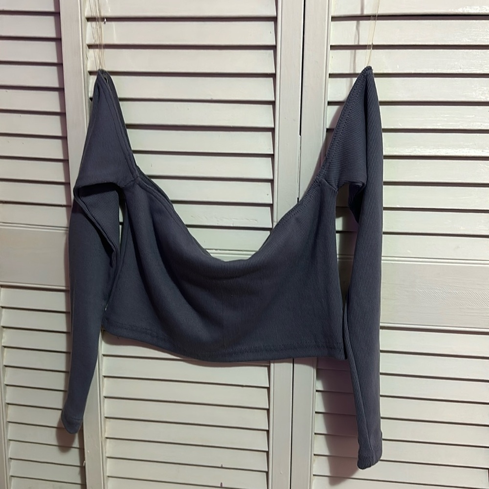 MESHKI off the shoulder top
